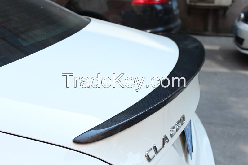 Mercedes W117 AMG Style Spoiler Rear Back Trunk Carbon Fiber Wing For Benz CLA Class W117 CLA45 AMG 2013 - IN CLA200 CLA180