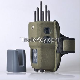 6 Bands All CellPhone Handheld Signal Jammer