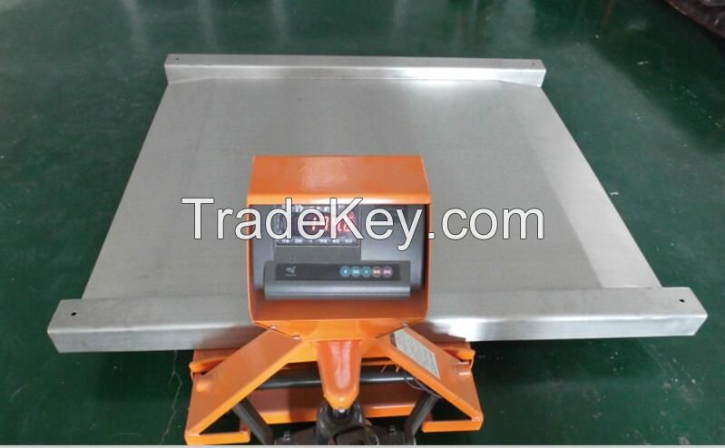 Stainless steel floor scale, stainless steel loadometer scale, chemical, medical industry use weighing scale