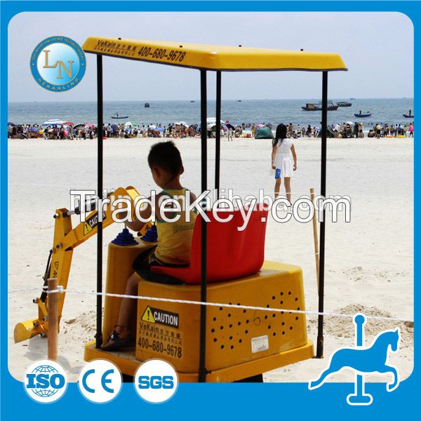 Indoor Electric Games Rides Kids Popular Games Ride On Digger Mini Kids Sand Excavator