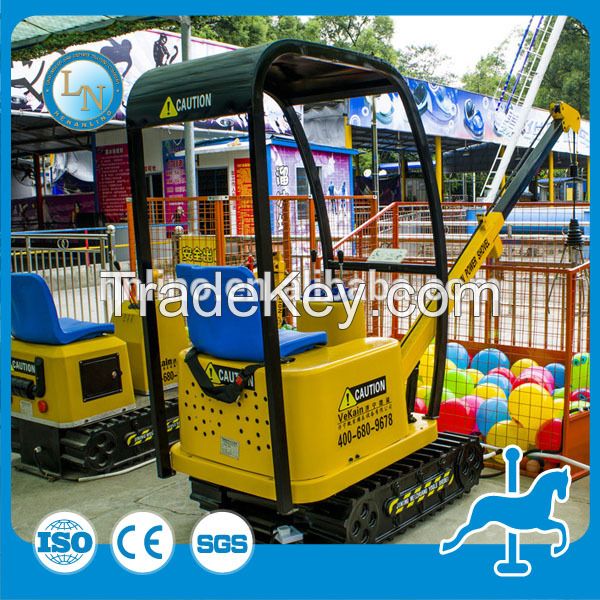 Indoor Electric Games Rides Kids Popular Games Ride On Digger Mini Kids Sand Excavator