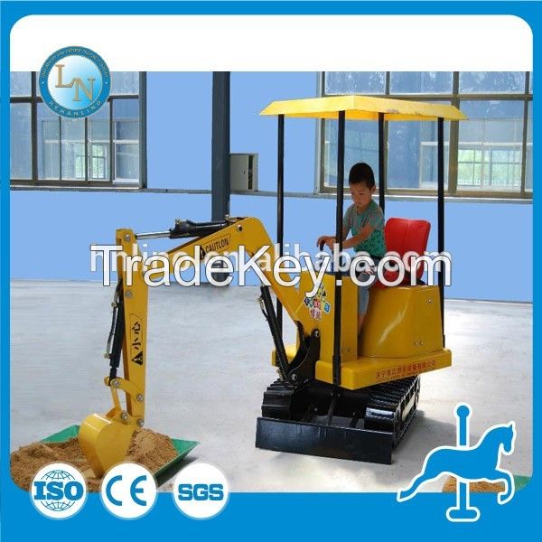 Indoor Electric Games Rides Kids Popular Games Ride On Digger Mini Kids Sand Excavator