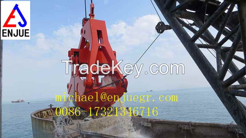 The Single Rope Dredging Clamshell GRABS