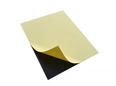 double side adhesive photo album pvc sheet for white or black