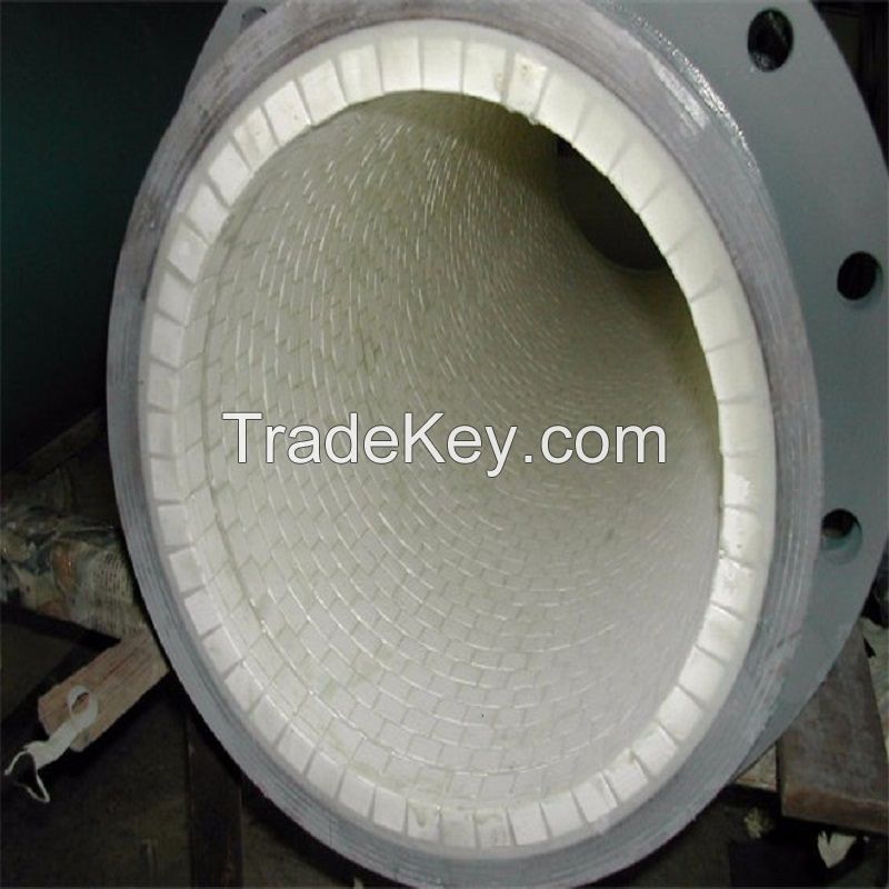 Alumina ceramic lining pipe for hot sale in china