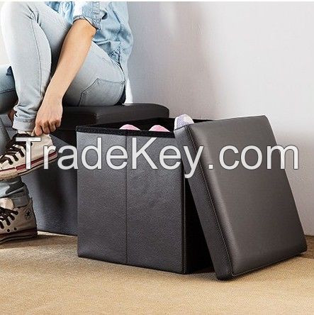 folding storage ottoman