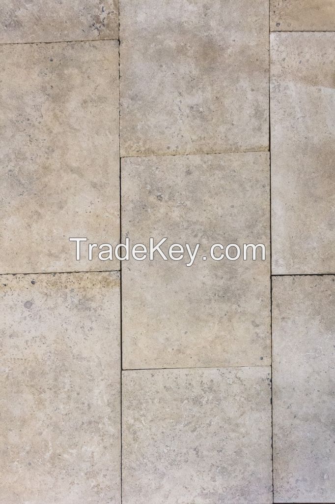 NEWLY QUARRIED VALLANGIS LIMESTONE