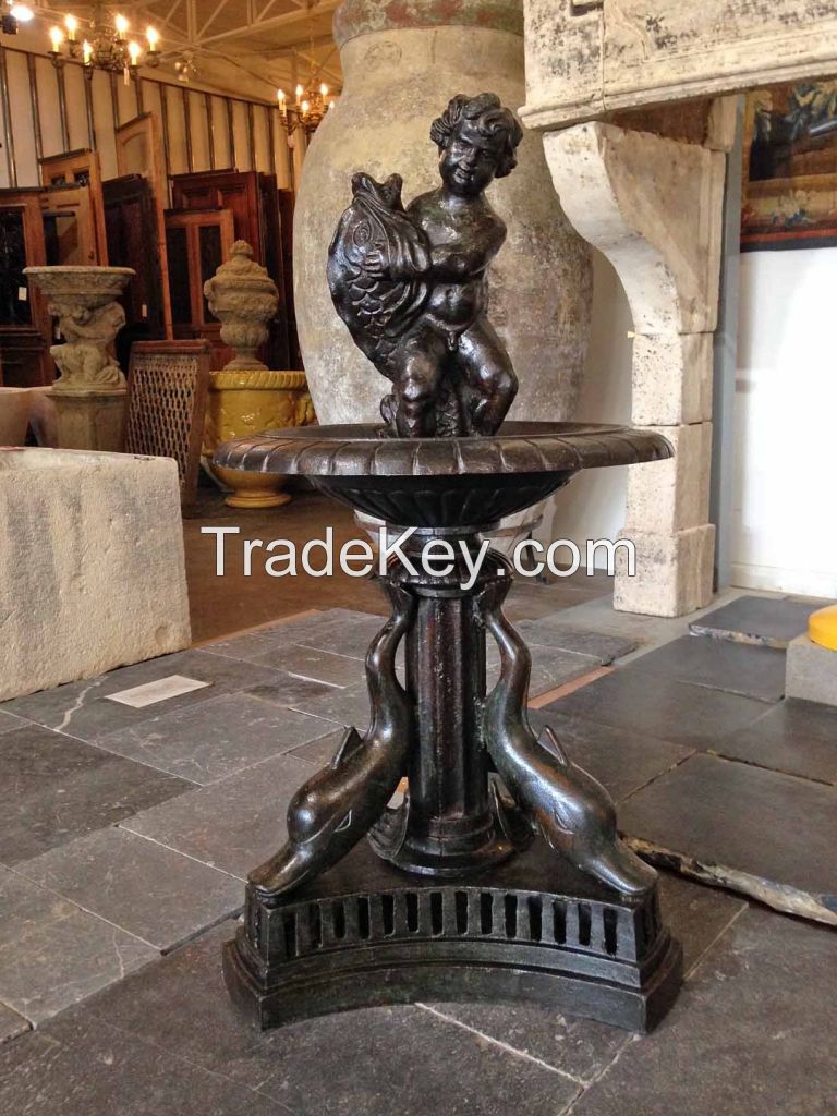 CAST IRON FOUNTAIN C.1900'S