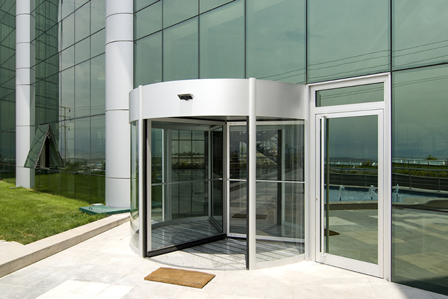 Automatic Revolving Door