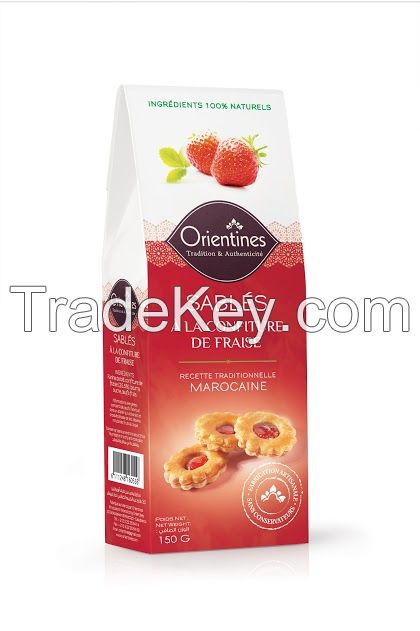 Crackers (Craquants) ~ Strawberry Flavor