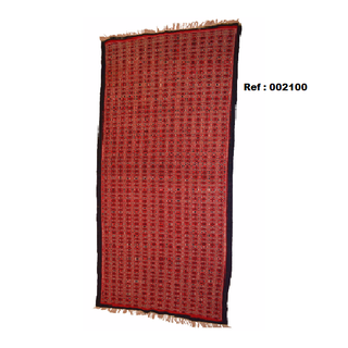 Kilim Berber Rug (Origin: Tunisia) 100% Wool (Ref # 002100)