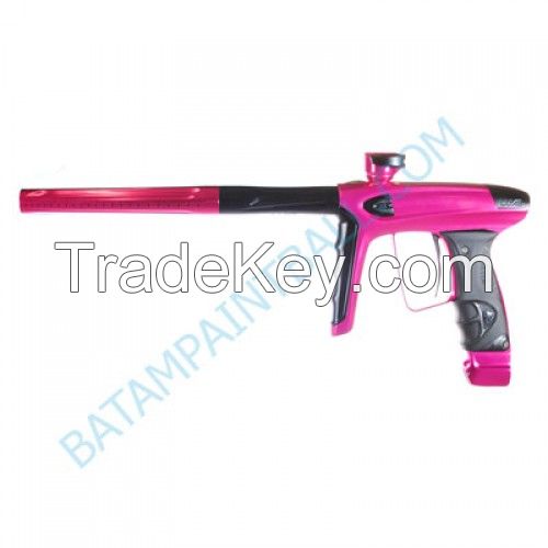 New DLX LUXE ICE Paintball Marker Gun - Custom - Gloss Pink and Dust Black