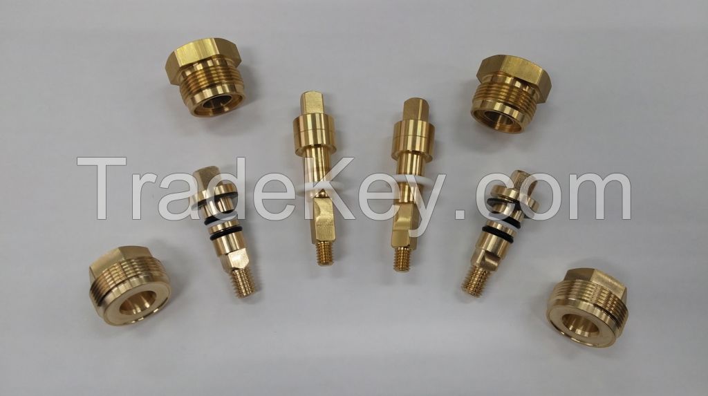 Cylinder Valve Parts (Nut & Spindle for Gas)