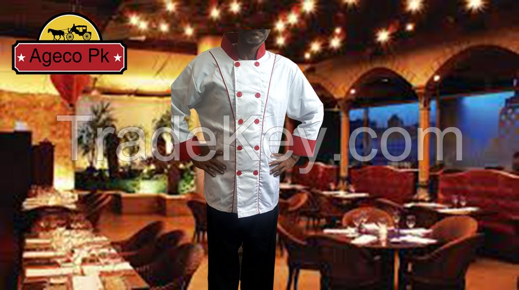 Chef Coat Jacket Chef Uniform Men Kitchen Short Sleeve Cooker Work Restaurant