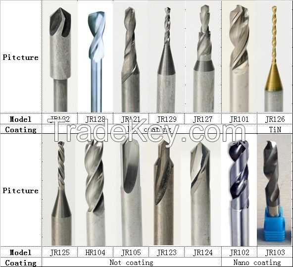 Customized Twist Solid Carbide Drill Bit/Processing Cast Iron, Aluminum and Other Metal Materials