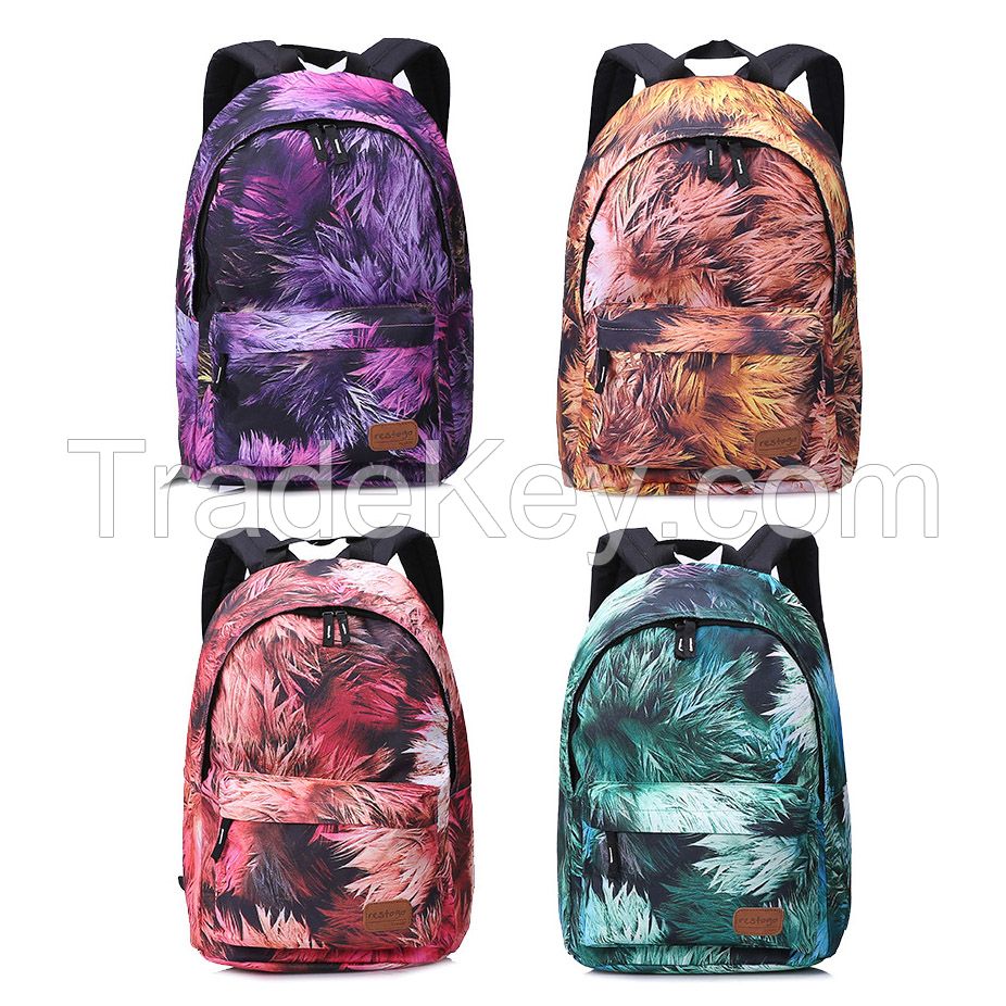 Full Printed Student High School Bag Backpack