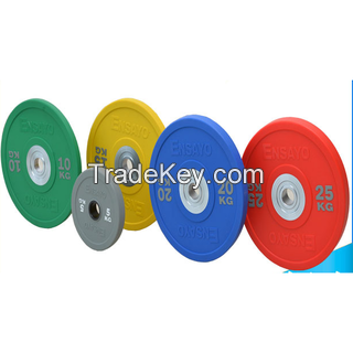 Crossfit Fitness equipment urethane plates dumbbells