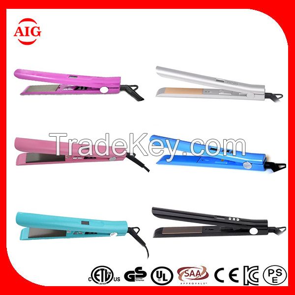 Professional Fast Heating Titanium Flat Iron Hair Straightener