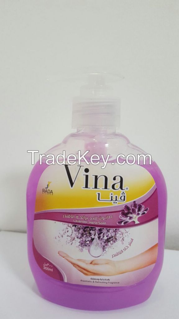 Liquid Hand Soap, Fabric Softener, Disinfectant, Dishwash, Glass Cleaner