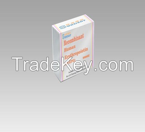 Recombinant human erythropoietin (rh-EPO) injection 2000iu,3000iu,4000iu,6000iu,10000iu