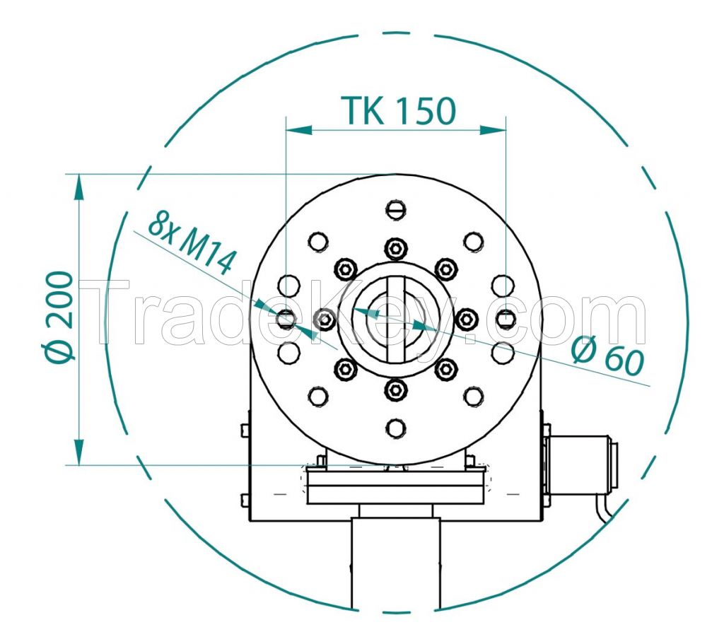 Engine Stand for Small Engines - Capacity 150kg -