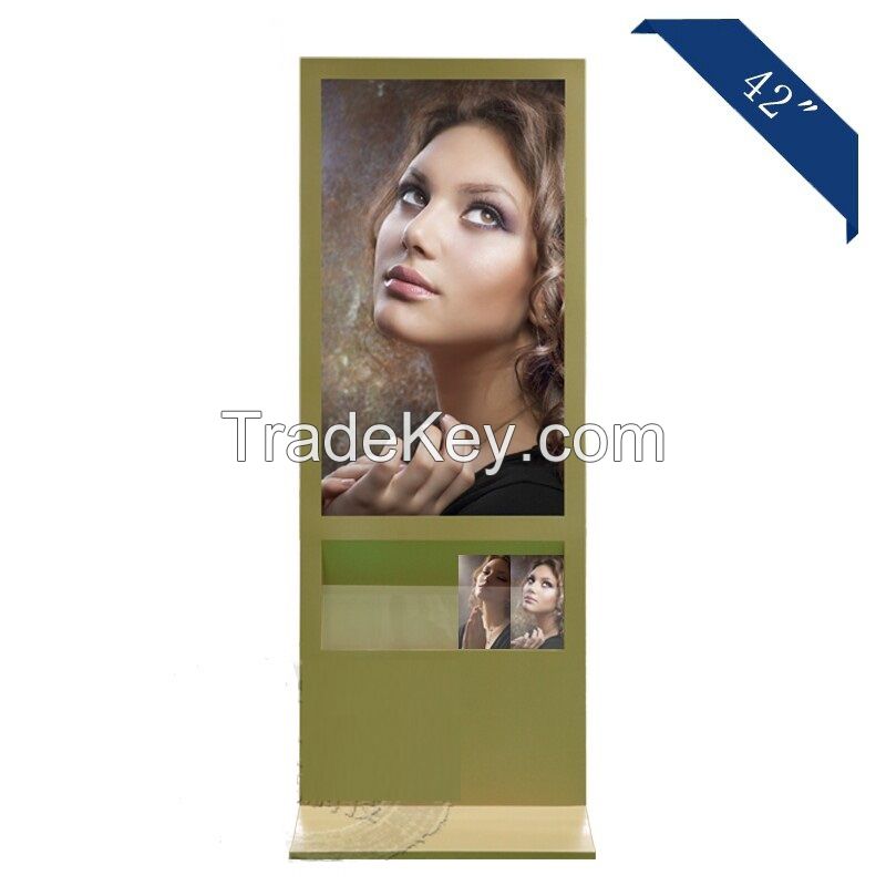 43 Inch floor standing advertising display 