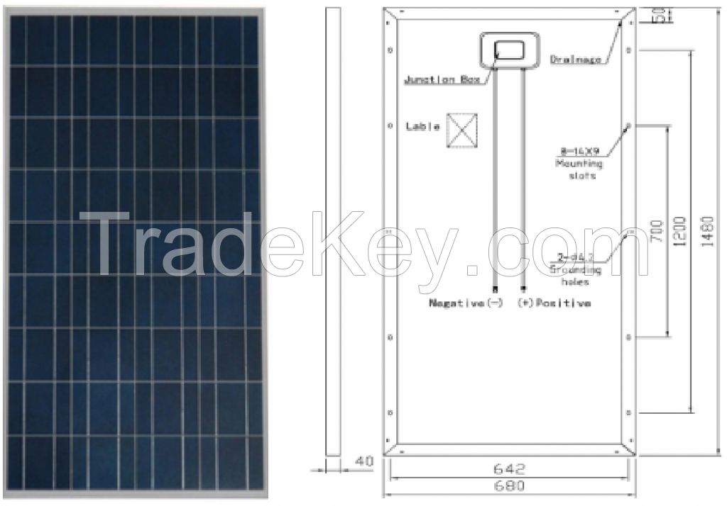 royalstar M 36 polycrystalline silicon photovoltaic solar energy generation system