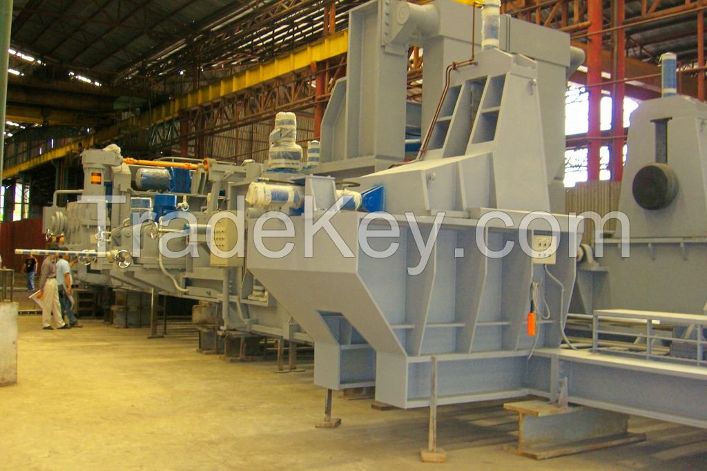 The second hand spiral welded pipe mill