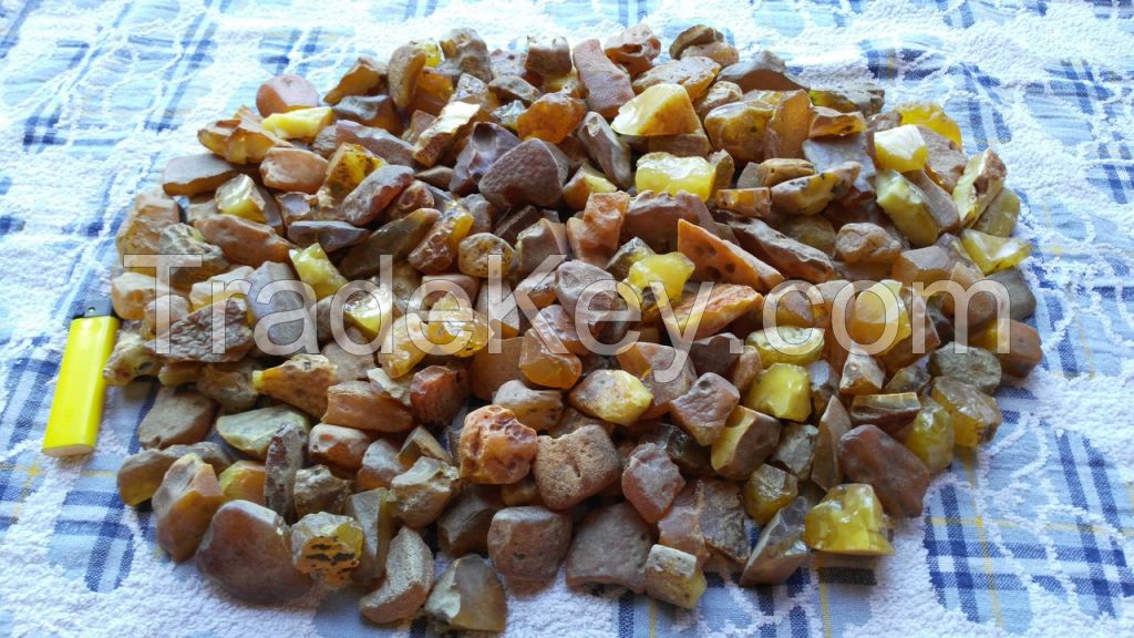 NATURAL BALTIC RAW AMBER MATERIAL 5-10 gr