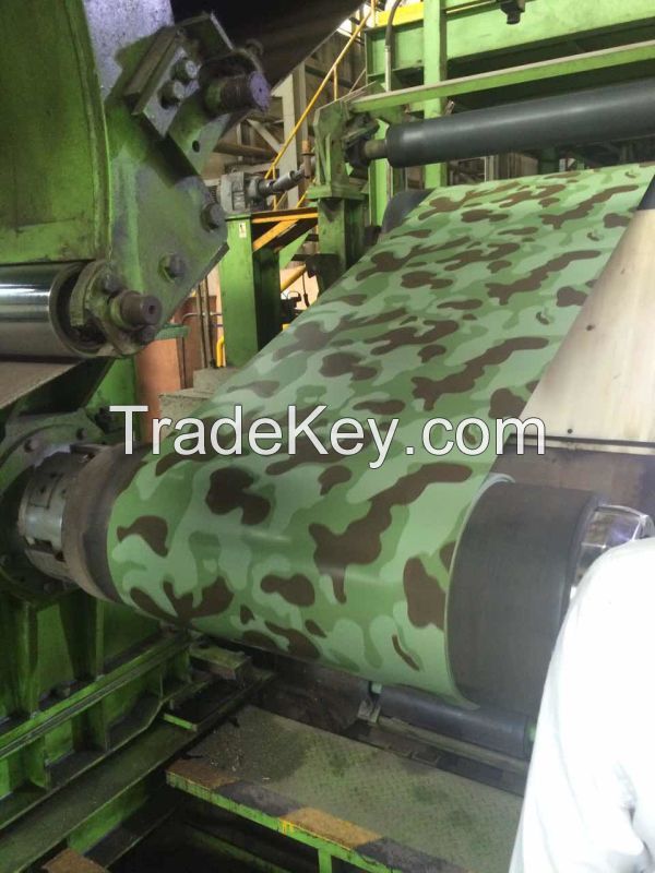 Military Camouflage Steel Coil PPGI