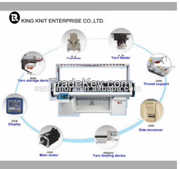 Taiwanese Sweater Fully Jacquard Sweater Knitting Machine