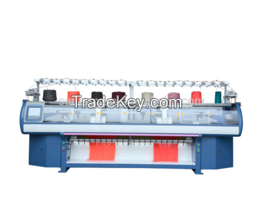 fully fashion collar knitting machine with jacquard