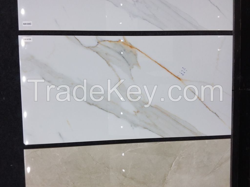 PORCELAIN GLAZED AND POLISHED FLOOR TILES