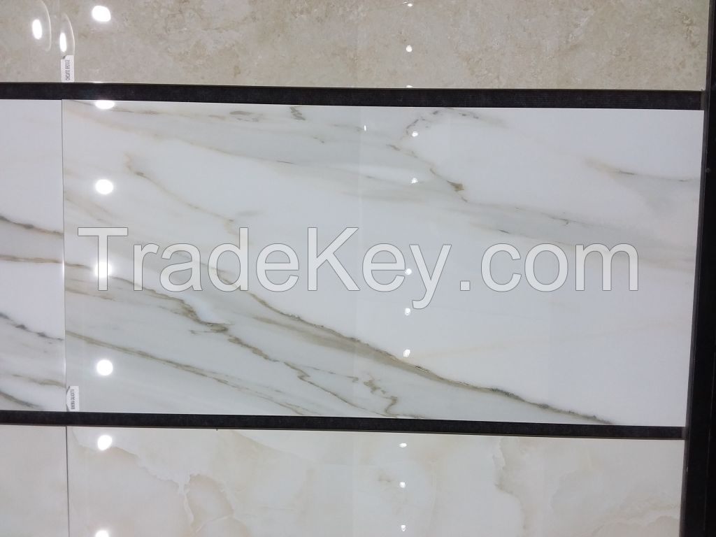 PORCELAIN GLAZED AND POLISHED FLOOR TILES