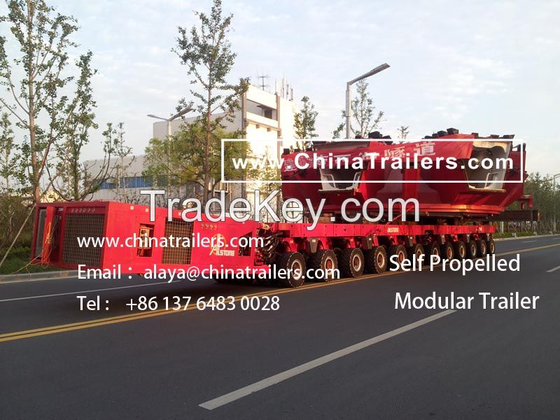 .ChinaTrailers manufacture Modular Trailers fully compatible with original Nicolas MDED for Chile