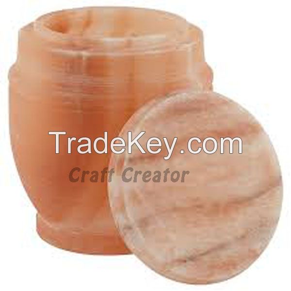 HIMALAYAN NATURAL SALT ASH URN