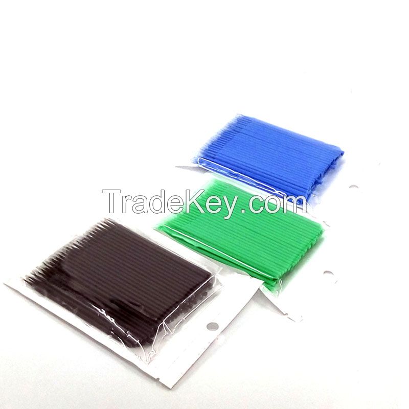 Disposable Micro Brushes(Fine /Reg. Tip) for eyelash extensions (100pcs/pot)