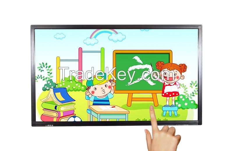 65 Inch All-in-One Dual System Touch Display Panel/ Flat Touch Screen Display/Smart TV/LED TV