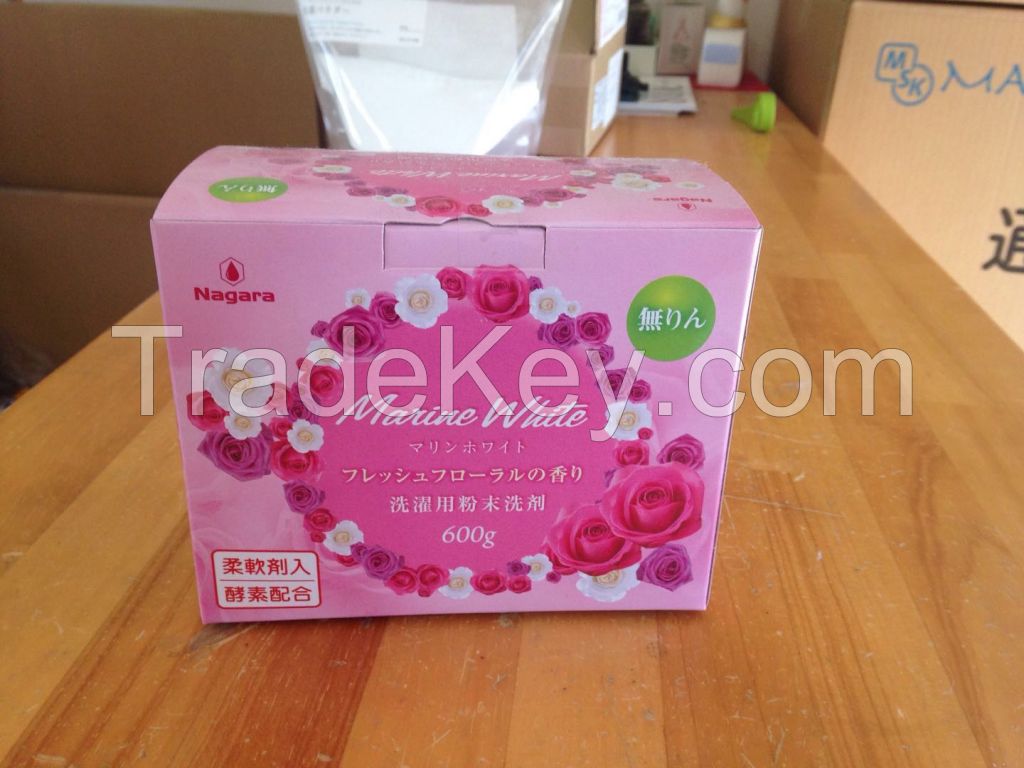 manufacturer of cleaning products detergent powder with box packing