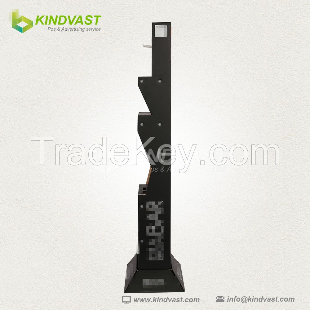 Fashion custom cosmetics product floor display stand