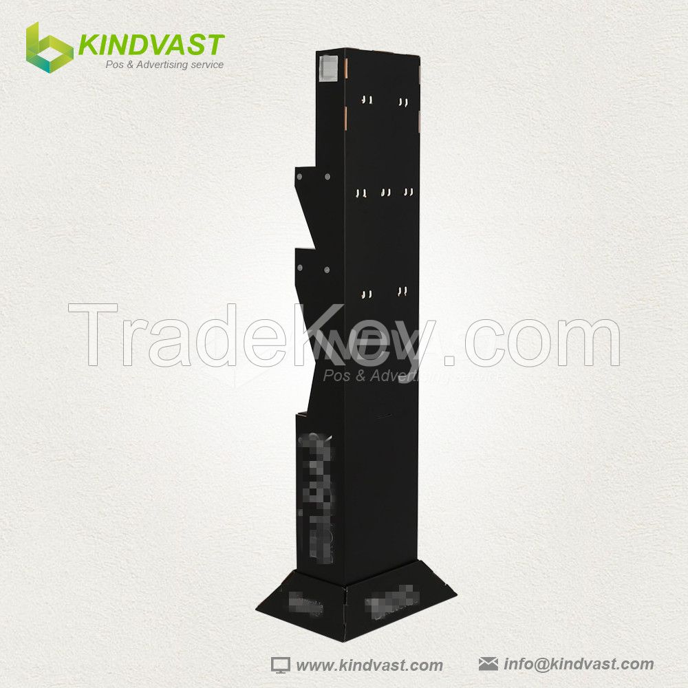 Fashion custom cosmetics product floor display stand