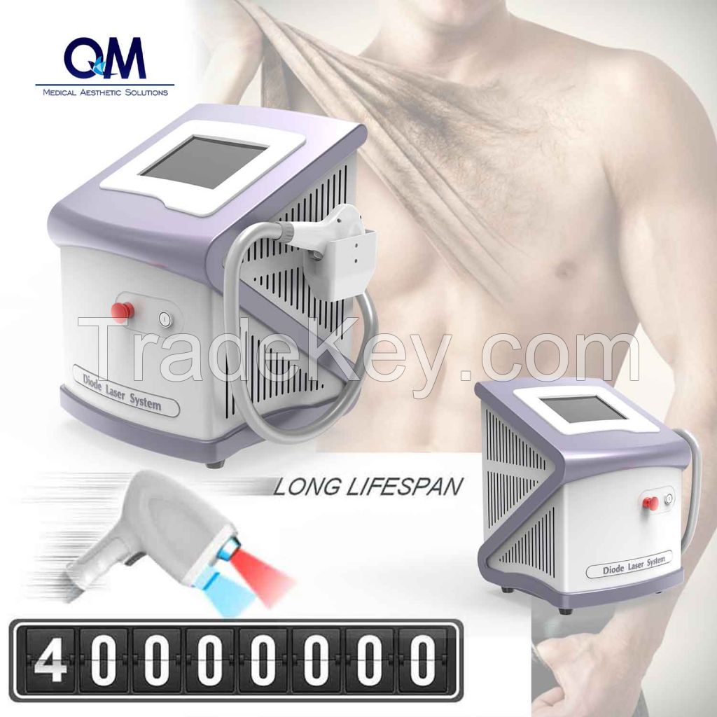 Top Sale 800-1200W Big Spot size 810nm diode laser hair removal price