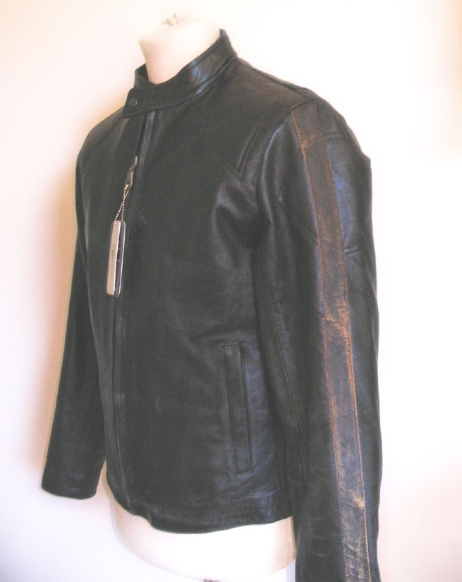 fashion leather jacket