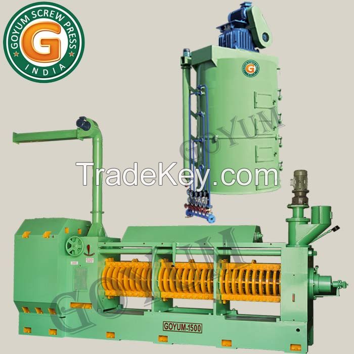 CORN GERM SCREW OIL PRESS