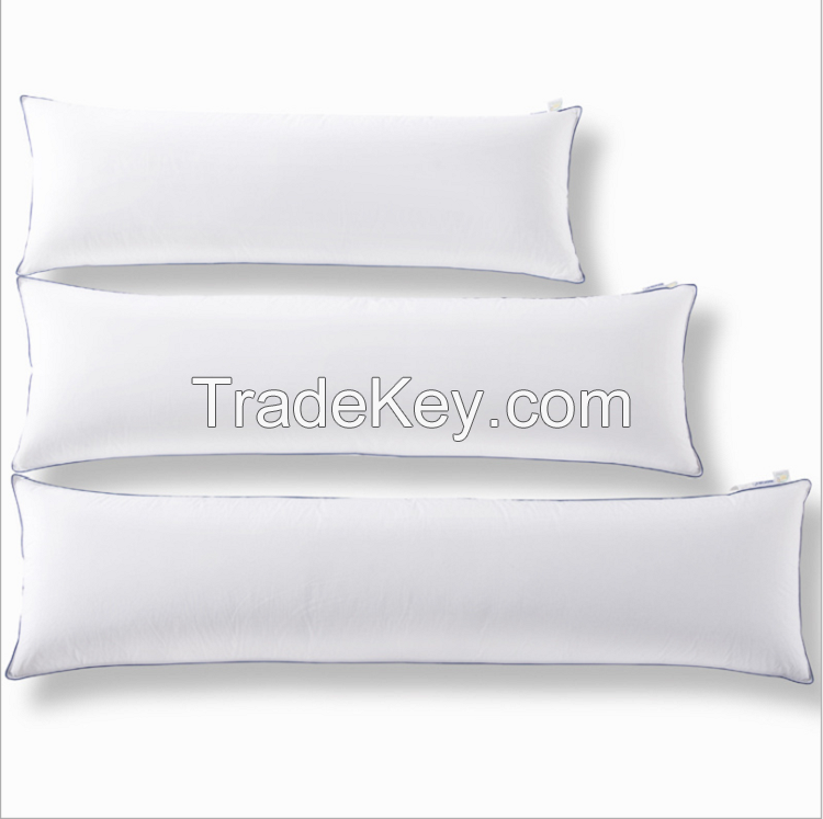 pillow cases 100% cotton bulk wholesale 100% cotton soft hotel down feather pillow/chillow pillow