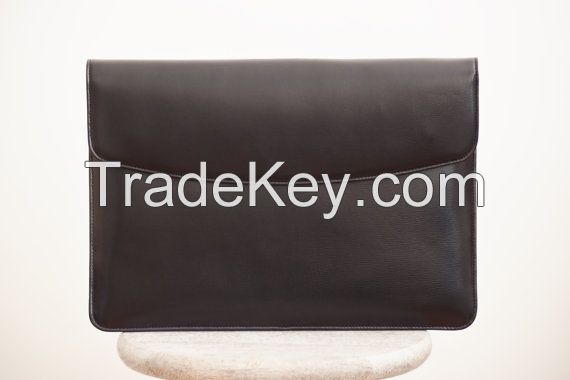 Buffalo Leather Laptop Case / Laptop Sleeve / Folio