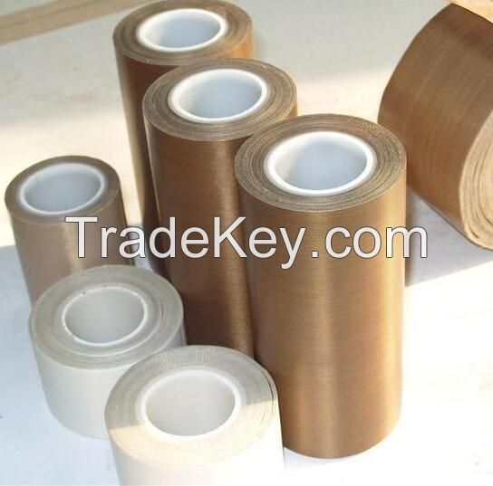 0.25mm PTFE Tape Rolls with adhesive high temp ptfe teflon tape with liner 