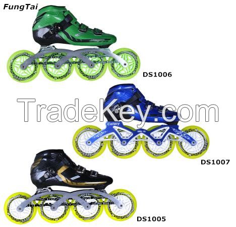 Roller Inline Skate Sport Shoes for Men Women 110mm Speed Wheels (DS1005-1007)