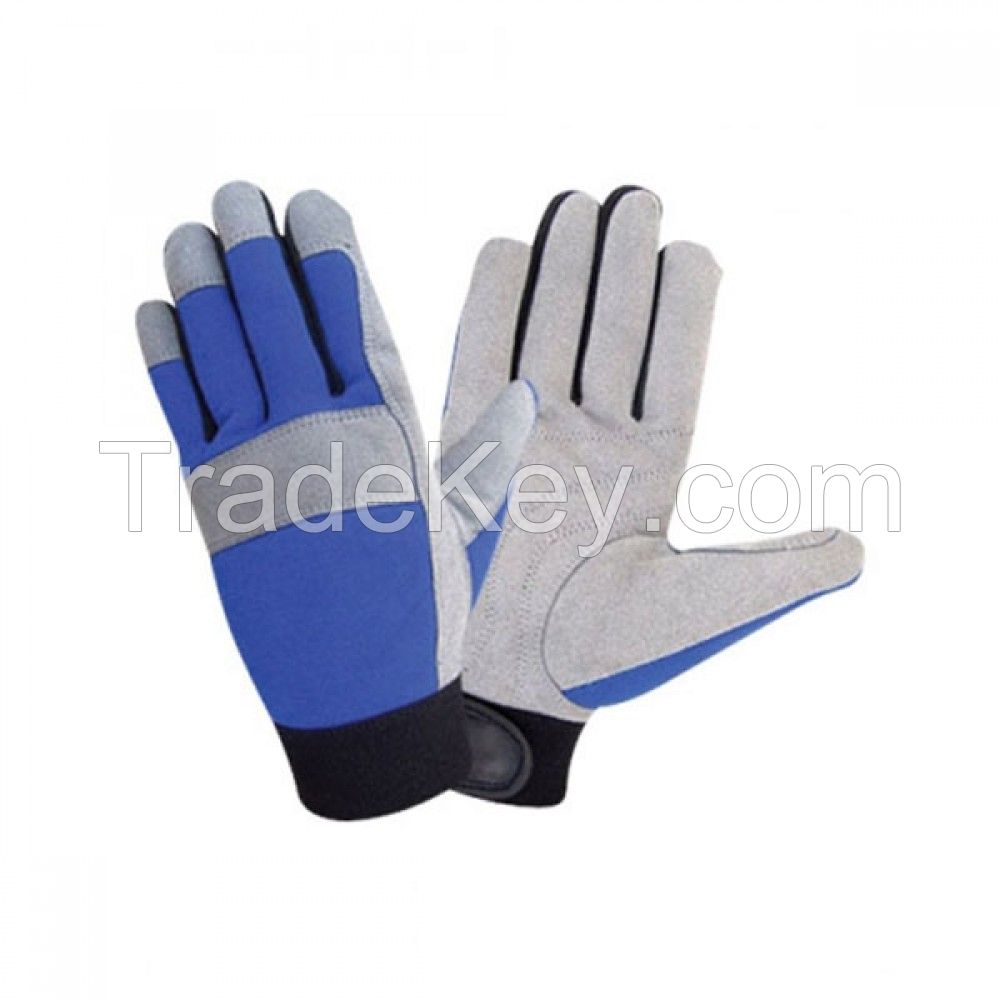 Custom Split Leather Work Safety Gloves for workers