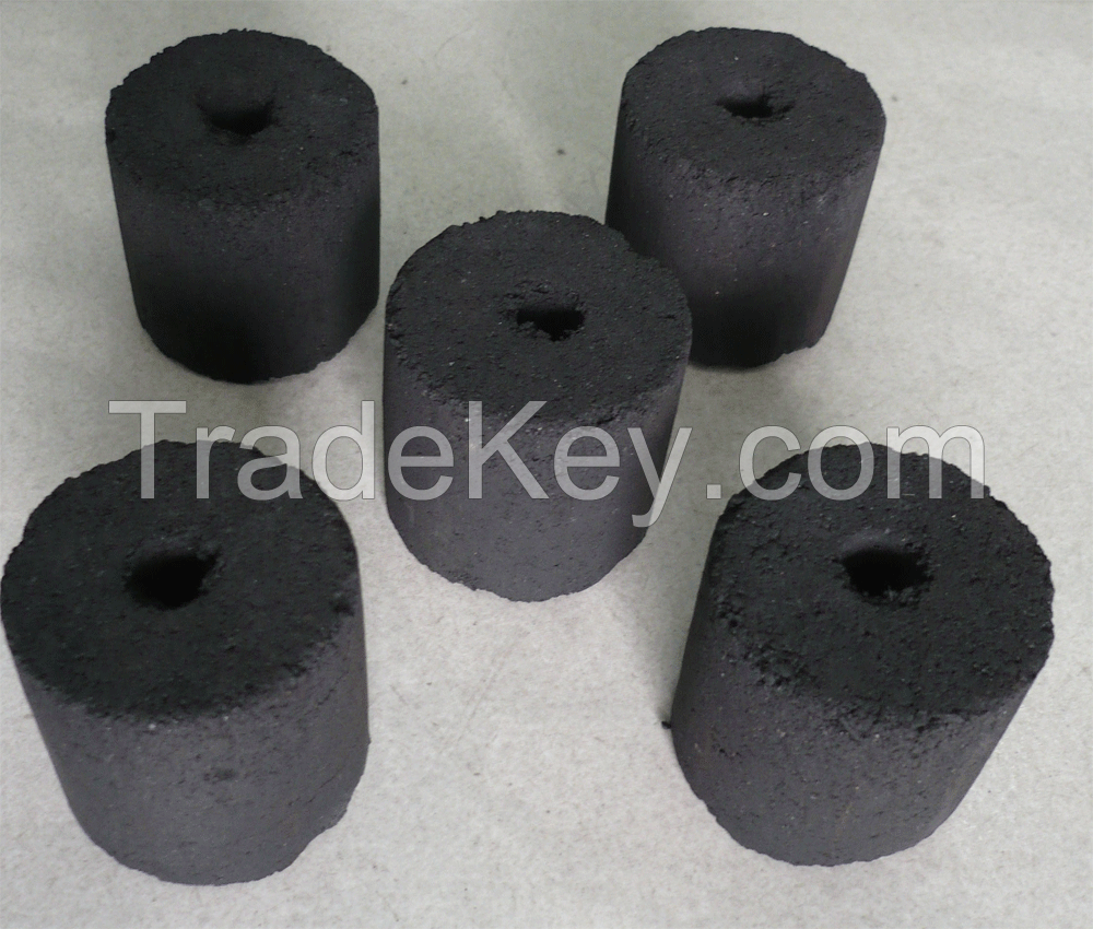 Coconut shisha charcoal in cubes form